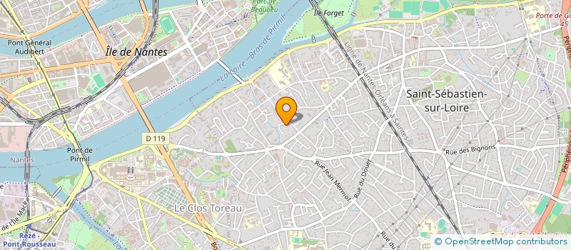 localisation de l'entreprise NUMEROBIS CONCIERGERIE à SAINT-SEBASTIEN-SUR-LOIRE