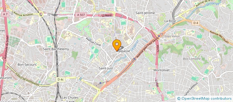 localisation de l'entreprise NUMEROS 10  MARSEILLE