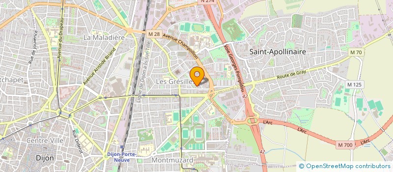 localisation de l'entreprise NUMERUS  DIJON