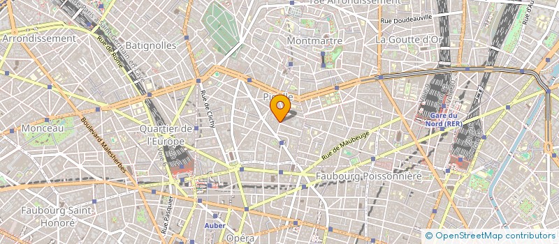 localisation de l'entreprise NUMERUS CLAUSUS PREVOYANCE  PARIS