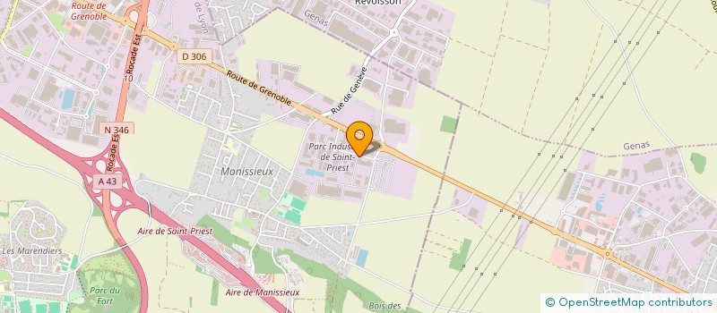 localisation de l'entreprise NUMERY PRINT  SAINT-PRIEST