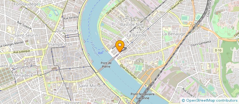 localisation de l'entreprise NUMESCIENCES ASSOCIATION NUMERIQUE DE DIFFUSION DES SAVOIRS à BORDEAUX