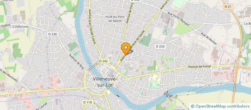 localisation de l'entreprise NUMETRONICS  VILLENEUVE-SUR-LOT