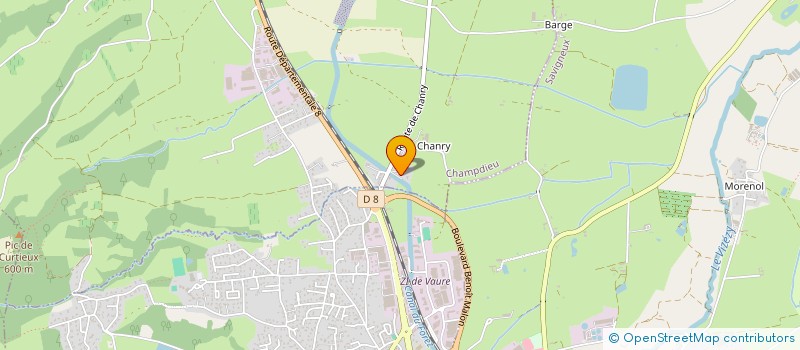 localisation de l'entreprise NUMETTE  CHAMPDIEU