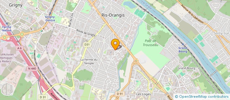 localisation de l'entreprise NUMEVRYK à RIS-ORANGIS