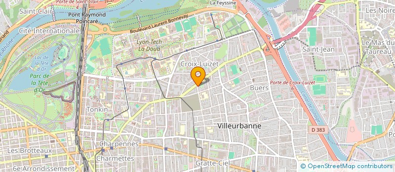 localisation de l'entreprise NUMIDIA  VILLEURBANNE