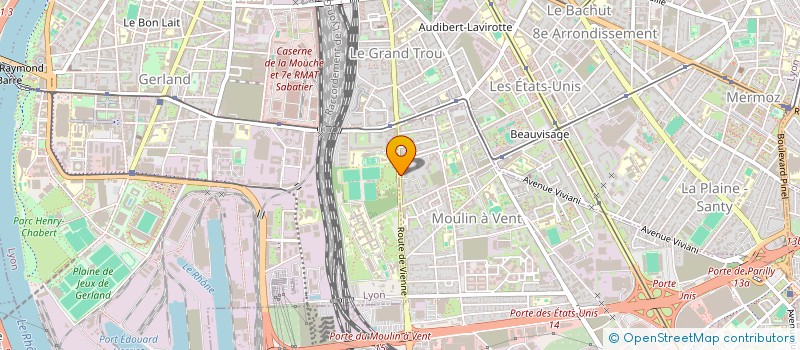 localisation de l'entreprise NUMIDIA AMBULANCES  VENISSIEUX