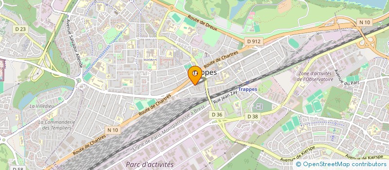 localisation de l'entreprise NUMIDIA DELICES à TRAPPES