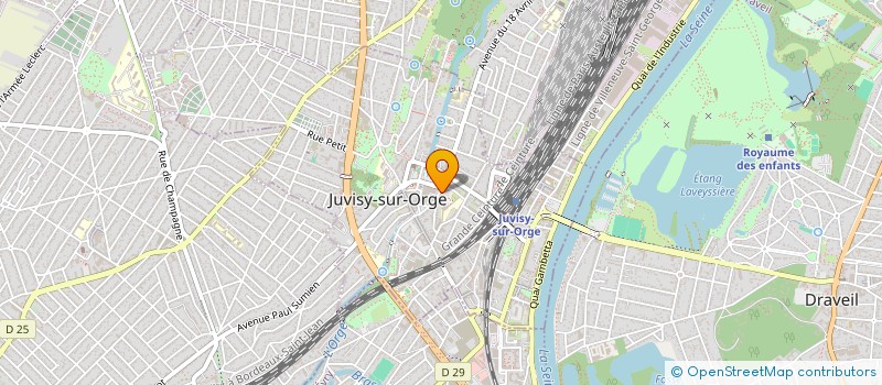 localisation de l'entreprise NUMIDIA FOOD à JUVISY-SUR-ORGE