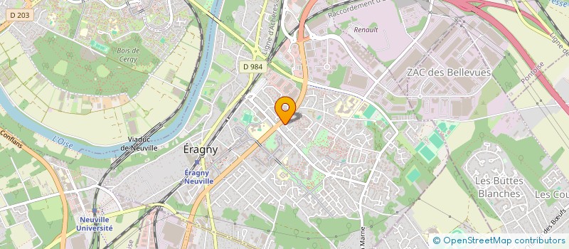 localisation de l'entreprise NUMIDIE  ERAGNY