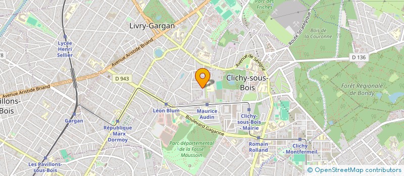 localisation de l'entreprise NUMIDIE DEMENAGEMENT à LIVRY-GARGAN