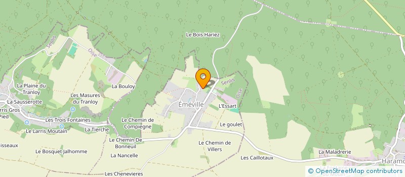 localisation de l'entreprise NUMINIA DANSE  EMEVILLE