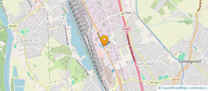 localisation de l'entreprise NUMINNOV  FENOUILLET