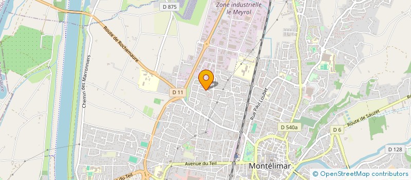 localisation de l'entreprise NUMIS26 à MONTELIMAR