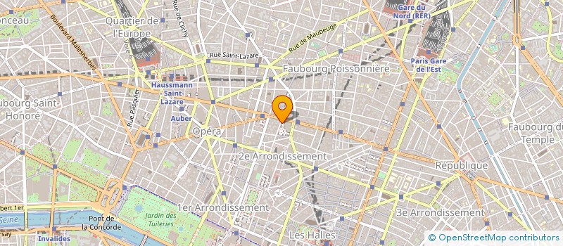 localisation de l'entreprise NUMISMATIQUE DE FRANCE à PARIS