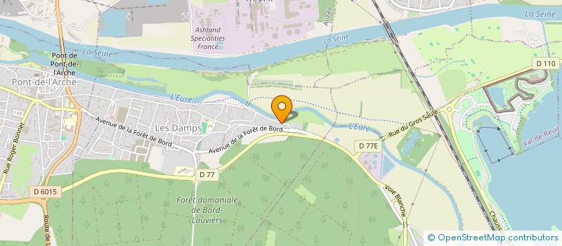localisation de l'entreprise NUMISVERSE à LES DAMPS