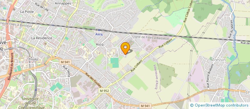 localisation de l'entreprise NUMPY à VILLENEUVE-D'ASCQ