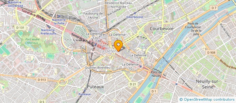 localisation de l'entreprise NUMSPOT à COURBEVOIE