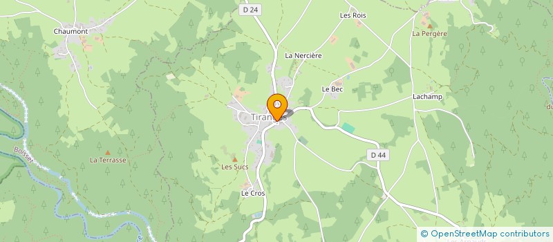 localisation de l'entreprise NUN'S FAMILY  TIRANGES