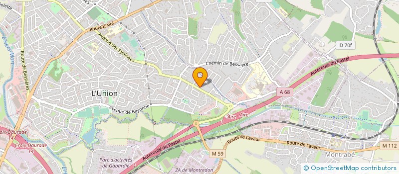 localisation de l'entreprise NUNA EXPERIENCE à L'UNION