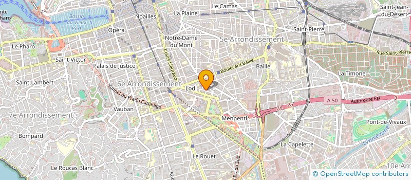 localisation de l'entreprise NUNA THERAPIES ET CONSEIL à MARSEILLE