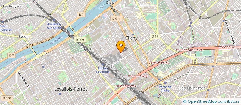 localisation de l'entreprise NUNALIK à CLICHY
