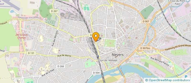 localisation de l'entreprise NUNC EST BIBENDUM à NEVERS