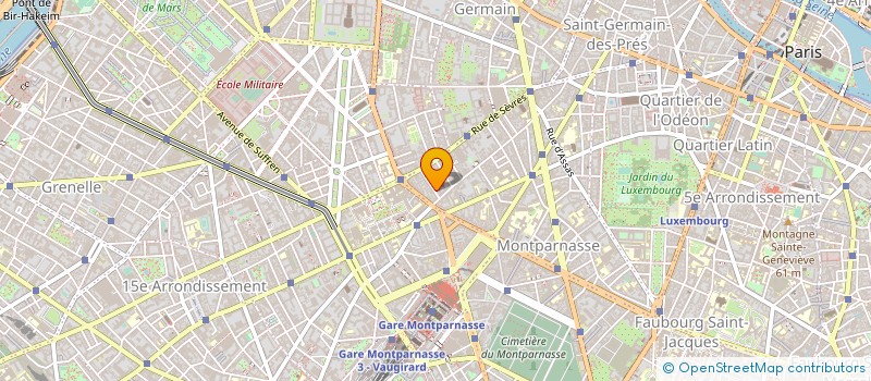 localisation de l'entreprise NUNCA SOLO à PARIS
