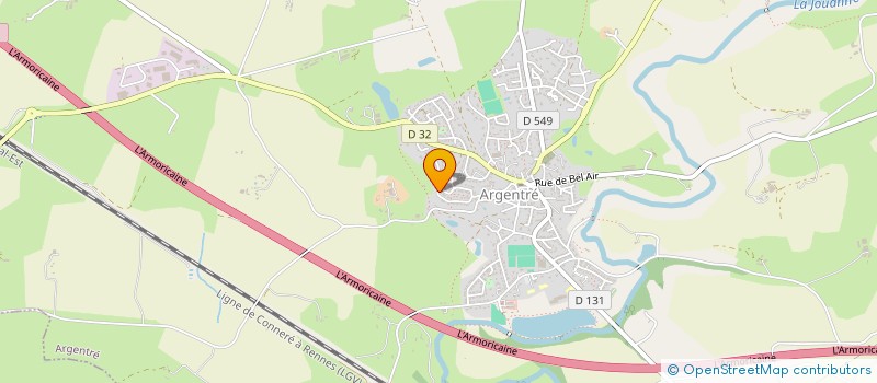 localisation de l'entreprise NUNE  ARGENTRE