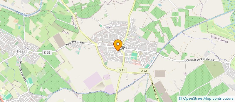 localisation de l'entreprise NUNES  ALENYA