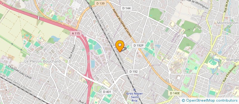 localisation de l'entreprise NUNES ET FILS à SAINT-PRIX
