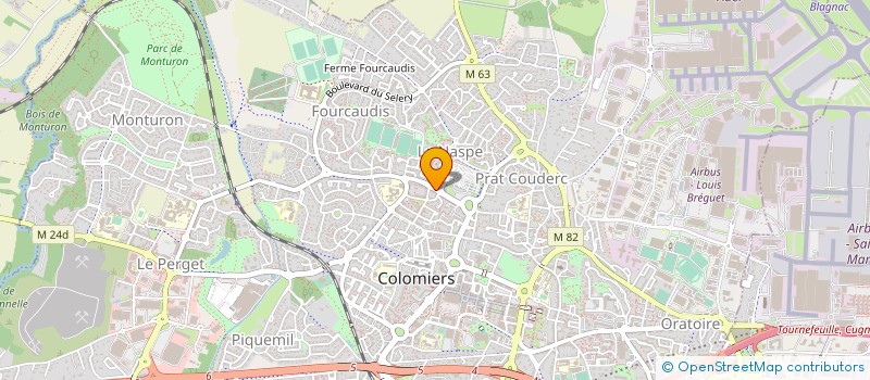 localisation de l'entreprise NUNES-FERREL CONSTRUCTION à COLOMIERS