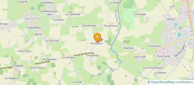 localisation de l'entreprise NUNES IMMO  MARSONNAS