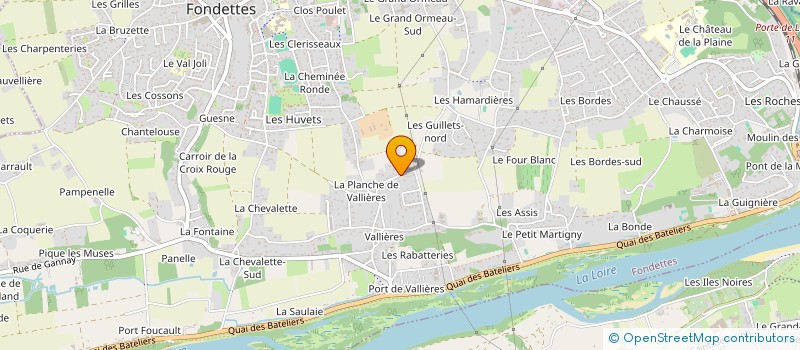 localisation de l'entreprise NUNESIMMO  FONDETTES