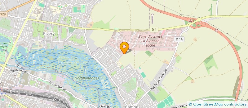 localisation de l'entreprise NUNEST  CAMON