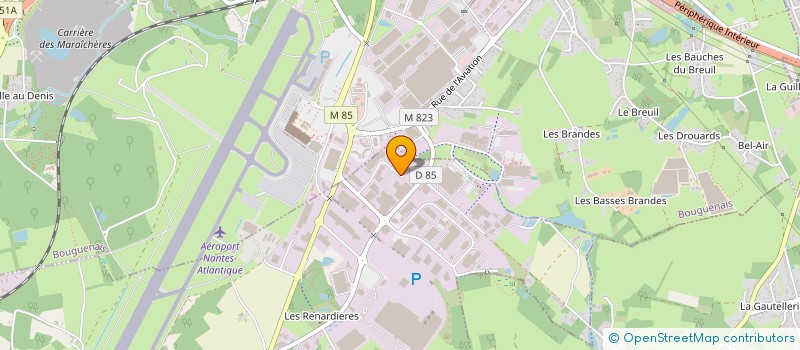 localisation de l'entreprise NUNGESSER  CARENTOIR