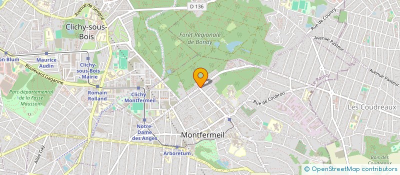localisation de l'entreprise NUNGESSIANE ET CORINNE à MONTFERMEIL