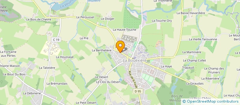 localisation de l'entreprise NUNO MUNOZ DE NORONHA  LA BOUEXIERE