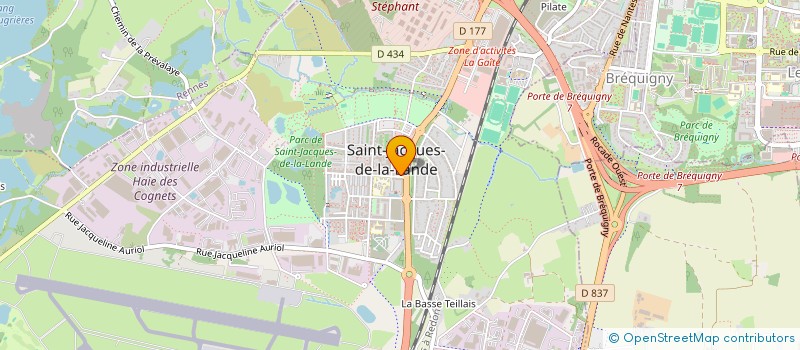 localisation de l'entreprise NUNO WEAR  SAINT-JACQUES-DE-LA-LANDE