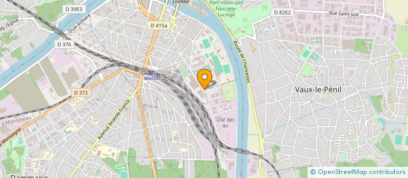 localisation de l'entreprise NUNTIUM à MELUN