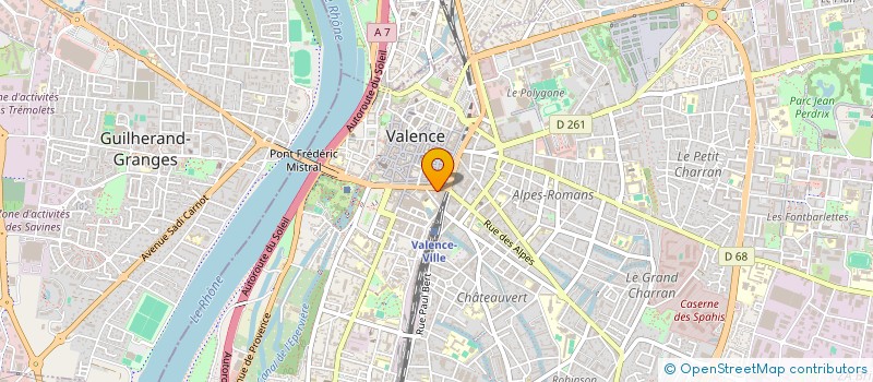 localisation de l'entreprise NUNZIO à VALENCE