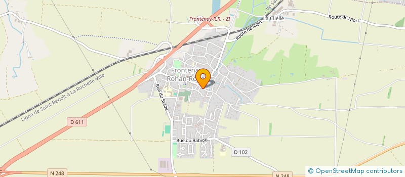 localisation de l'entreprise NUOC MAMAISON  FRONTENAY-ROHAN-ROHAN