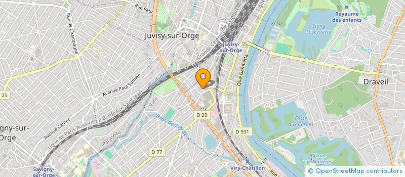 localisation de l'entreprise NUOLAN à VIRY-CHATILLON
