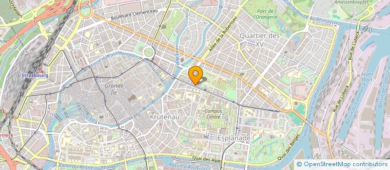 localisation de l'entreprise NUOVO CAFFE MILANO à STRASBOURG