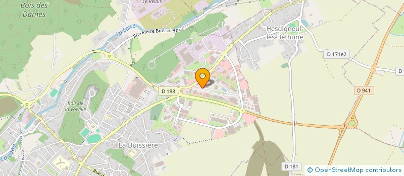 localisation de l'entreprise NUOVO INIZIO à BRUAY-LA-BUISSIERE