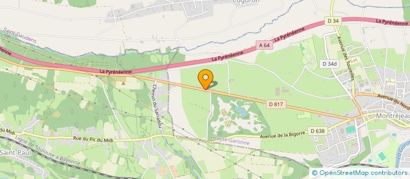 localisation de l'entreprise NUPCES INVEST 15  MONTREJEAU