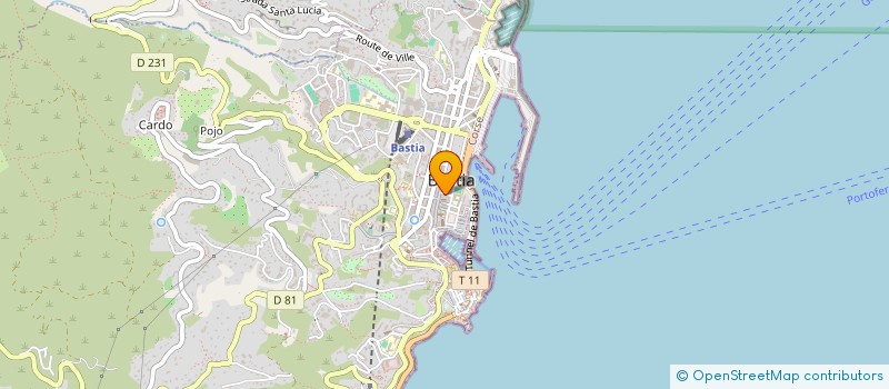 localisation de l'entreprise NUPRONIX SANTE à BASTIA