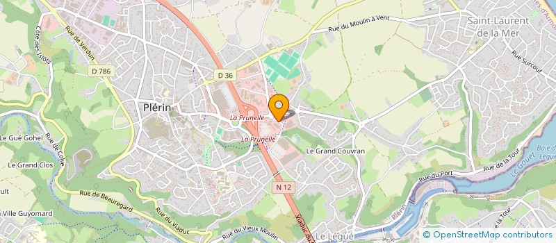 localisation de l'entreprise NUPTA  PLERIN