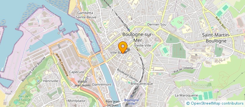 localisation de l'entreprise NUPTIAE à BOULOGNE-SUR-MER