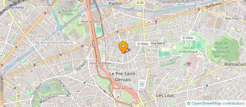 localisation de l'entreprise NUR à LE PRE-SAINT-GERVAIS